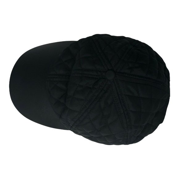 FABLETICS Quilted Cap Hat Black Adjustable - Picture 5 of 6